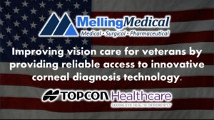 MellingMedical Further Improves Veteran Access to Care with Contract to Deliver Topcon Medical’s KR-1W Corneal Analyzer to Veterans Health Administration