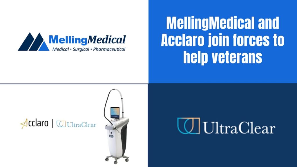 MellingMedical to Deliver Acclaro's UltraClear Cold Fiber Laser Technology to Federal Health Facilities